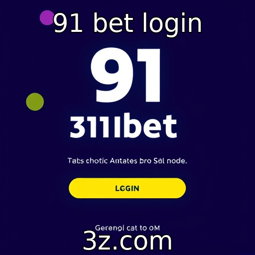 91 bet login : Acessibilidade das plataformas de jogos em ascensão